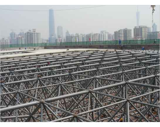 华蓥新建铁路干线广州调度网架工程