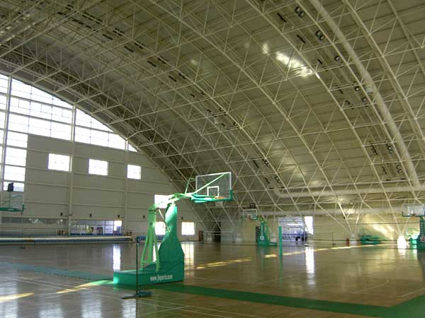 华蓥篮球馆网架